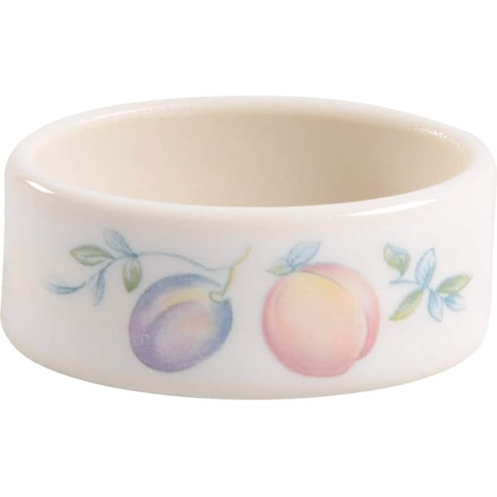 NRFB Country Cottage Courtyard by LENOX Set of 4 Napkin Rings